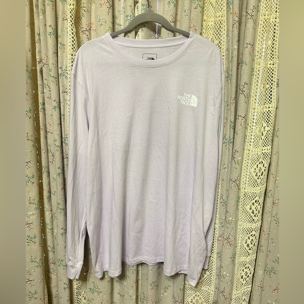 2/$28 The North Face Long Sleeve Lilac T-shirt Women’s Size XXXL NWOT